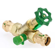 Bender KFR Freistromventil Typ 1683 DN25 beidseit. Viega Pressnip. nstg. m. Entl