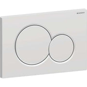 Geberit BetPl. Sigma01, für 2-Mengen-Sp. mattchrom-lackiert