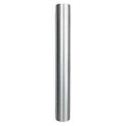 BERTRAMS Abgasrohr ALU gefalzt, L: 1000mm, d: 60mm