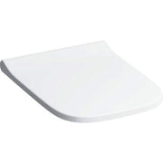 GE Smyle Square WC-Sitz, schmales Design mit Absenkautomatik, Quick Release, weiß