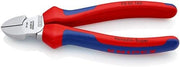 Seitenschneider L.160mm Kopf verchr.m.Mehrkomp.-Hüllen KNIPEX