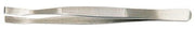 Flachpinzette Gesamt-L.120mm eckige Spitzen VA TECWERK