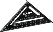 Sparrenwinkel RS 30 Schenkellänge 305 mm 0 ° - 90 ° Aluminium SOLA
