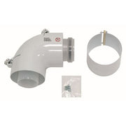 Vaillant Bogen 87 Grad mit Reinigungsöffnung 60/100 mm PP