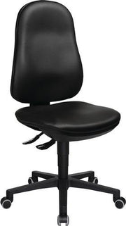 Swivel chair Point 70 Rl. artificial leather upholstery black