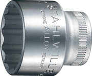 Steckschlüsseleinsatz 45 3/8 Zoll 12-kant SW 19mm L.32mm STAHLWILLE