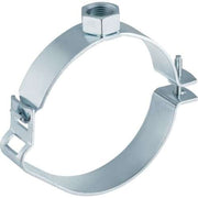 GE pipe clamp DN125, with R1/2 socket galvanized