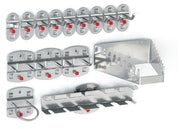 Werkzeughalter BxHmm 12 div. Haken/3 Doppelhaken 15-tlg. RASTERPLAN