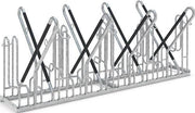 Bicycle stand row system 4700 XBF 2-s.90 degrees galv.number of wheel positions 8 for screw mounting WSM