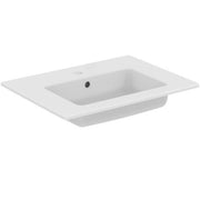 IS Möbelpaket Eurovit+ m.WT 61cm Weiß u.Schrank 60cm 2Ausz. Hgl. weiß lackiert