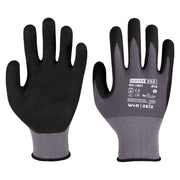 Feinstrickhandschuh DIPTEX Pro NX-1001 grau/schwarz Gr. 7 SEIZ