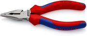 Spitzkombizange L.145mm pol.Mehrkomp.-Hülle schwarz atram.KNIPEX
