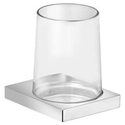 KE Glass Holder Edition 11 11150 complete with genuine crystal glass, chrome-plated