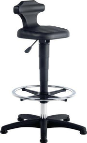 Sitz-/Stehstuhl Flex Integralschaum Sitz-H.510-780mm m.Fußring BIMOS