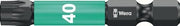Bit 867/4 IMP DC T40 L.50mm 1/4 Zoll E6,3 Impaktor,DC Box m.5 Bits WERA