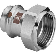 VI TEMPONOX Anschlussverschraubung 1763 22mm x G11/4, ÜM flachd., VA 1.4301