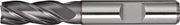 Schaftfräser DIN 844 TypN D.2mm HSS-Co8 TiCN Weldon Z.4 kurz TECWERK