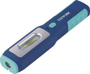 LED-Akkuhandleuchte 3,7 V 1200 mAh ABS-Gehäuse Li-Ion 60-250 lm TECWERK