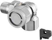 OVENTROP Dynamisches Thermostatventil Baureihe AQ, DN15, Winkeleck rechts