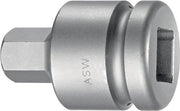 Kraftschraubersteckschlüsseleinsatz 745 3/4 Zoll i6-KT.SW 19mm L.62mm ASW