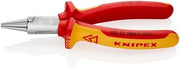Rundzange L.160mm Zange verchr.Mehrkomp.-Hülle KNIPEX