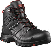 Sicherheitsstiefel BE Safety 54 Mid Gr.8 (42) schwarz/rot Leder