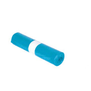 Müllsack LDPE 700x1100mm, 120 L, blau (VE: 10 Rol.), Rolle a 15 St., je Rolle
