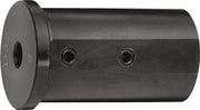 Reduzierbuchse Form 1 Bohrungs-D.12mm AD 25mm Einspann-L.46mm TECWERK