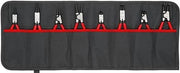 Sicherungsringzangensatz Version1 8-tlg.in Rolltasche 10-60mm KNIPEX