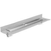 ACO ShowerDrain M+ Duschrinne 1200x80/ ohne Ablauf/ VA/ Fl.verti
