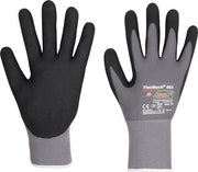 Handschuhe FlexMech 663 Gr.6 grau/schwarz Nylon/Elastan/Nitrilschaum 10 PA