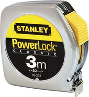 Tape Measure PowerLock® L.8m W.25mm mm/cm EC II Pl.Automatic SB STANLEY
