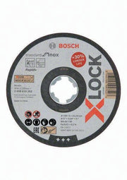 Trennscheibe X-LOCK Standard for Inox D.125mm Dicke 1mm gerade BOSCH