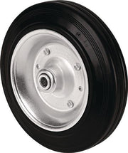 Ersatzrad D.100mm Trgf.75kg VG schwarz Achs-D.12mm Nabenl.40mm TECWERK
