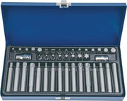 Impact Screwdriver Bit Set, 40-piece, long, Slot/PH/i6-KT./XZN/T, TECWERK