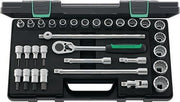 Socket Wrench Set 50/54/25/6 KN 31-pc. 1/2 inch SW 8-32mm Z.36 12-pt. STAHLWILLE