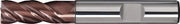 Schaftfräser DIN 6527L TypN D.20mm Einsatz-L.50mm VHM TiAlN HB Z.4 lang TECWERK