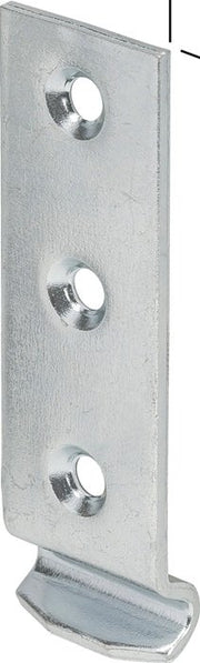 Schließhaken L.48 B.18 S.2mm STA blau verz.gekr.VORMANN