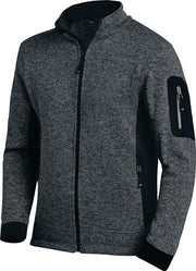 Strick-Fleecejacke CHRISTOPH Gr.XL anthrazit/schwarz FHB