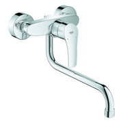 GROHE Einhand-SPT-Batterie EUROSMART 32224_3 Wandmontage Ausld. 277mm chrom