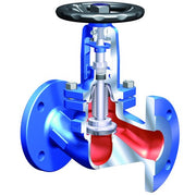 ARI Flanschen-Absperrv. FABA-Plus 12046 DN40,PN16,EN-JL1040, Kantensitzkegel