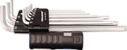 Sechskant-Stiftschlüssel-Satz mit Multi.-Griff, Kugelkopf SW1,5-10mm, 9tlg,