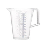 Measuring jug 5l blue printed scale PP PRESSOL
