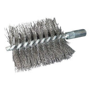 Rectangular brush M 10i 70 x 30mm, L: 140mm, made of steel wire