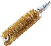 Tube brush L.115mm D.12mm brass wire crimped trim-L.80mm LESSMANN
