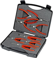 Sicherungszangensatz 8-tlg.in Ku.-Koffer 10-60mm KNIPEX