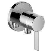 KE Single-lever mixer IXMO SOLO 59552, with hose connection, round, chrome-plated