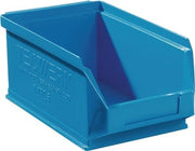 Sichtlagerkasten L160/140xB100xH75mm PE blau TECWERK