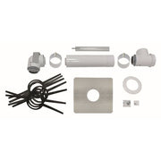 VA Basis-Anschluss-Set 80/125 mm für Schachtabgas 80/125 mm konzentrisch PP