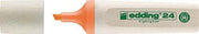 Highlighter 24 EcoLine orange line width 2-5mm chisel nib EDDING